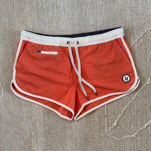 Vuori Board Shorts Small Coral Athletic Swim Short XS Fit